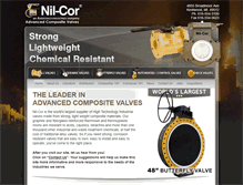 Tablet Screenshot of nilcor.com
